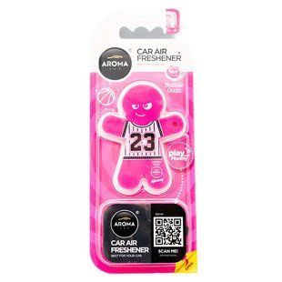 Ароматизатор Aroma Car Manny &mdash; BUBBLE GUM (92994) 00000014445 фото