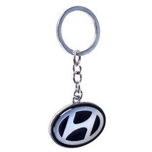 Брелок металевий кольоровий на ланцюжку HYUNDAI 00000013867 фото