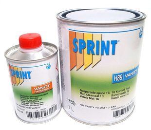 Лак SPRINT H89 2G Mat Clear Coat (1л.) + C89 Hard Coart (0,2л) (арт.H89 2G+С89) 00000004187 фото