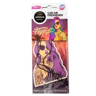 Ароматизатор Aroma Car Cellulose Hype Girl &mdash; Pink Hair (арт. 83262) 00000013370 фото