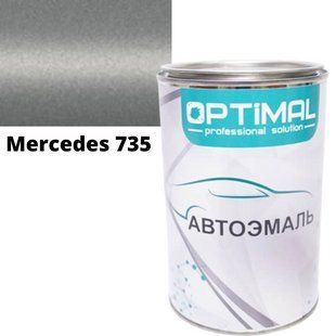 Базовая краска металлик OPTIMAL, Mercedes 735 0,8 л 00000006773 фото
